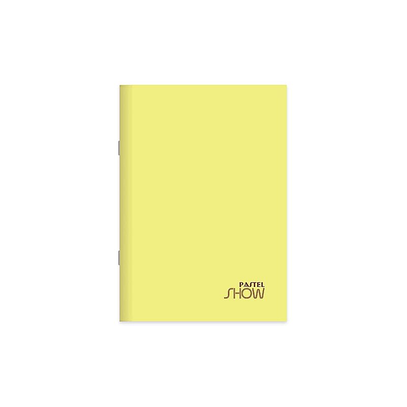 KESKİN PASTEL SHOW PLASTİK KAPAK DEFTER A5 KARELİ 80 YAPRAK (324722-99)