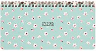 KESKİN COLOR PLANNER SPİRALLİ HAFTALIK PLANLAYICI 13x27 SU YEŞİLİ (830126-99) - KESKİN COLOR