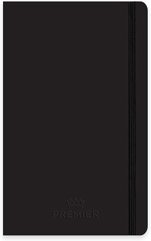 KESKİN PREMİER CİLTLİ DEFTER 9x14 ÇİZGİLİ 80 YAPRAK SİYAH (410602-99)