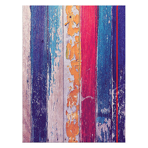 KESKİN RESİM DESENLİ LASTİKLİ DOSYA 27x36 (120100-99) - 1
