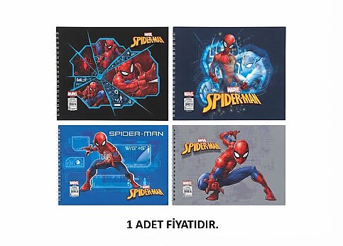 KESKİN COLOR SPİDERMAN RESİM DEFTERİ 17x25 15 YAPRAK (300115-06) - 1