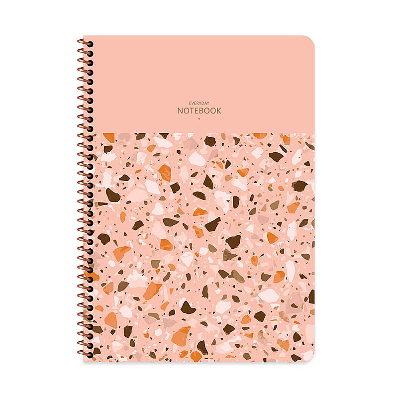 KESKİN TERAZZO SPİRALLİ DEFTER A4 KARELİ 80 YAPRAK (320922-99)