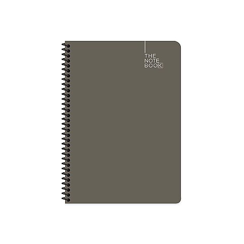 Keskin The Notebook Mn Spiralli Sert Kapak Defter 17x24 Düz 96 Yaprak (410445-99) - 1