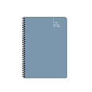 Keskin The Notebook Mn Spiralli Sert Kapak Defter 17x24 Kareli 96 Yaprak (410447-99) - KESKİN