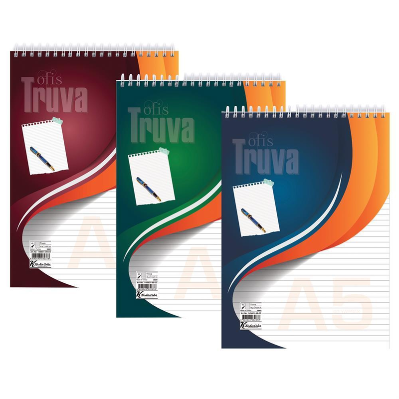 KESKİN TRUVA SPİRALLİ BLOKNOT A4 ÇİZGİLİ 40 YAPRAK (145501-99)
