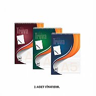 KESKİN COLOR TRUVA SPİRALLİ BLOKNOT A5 KARELİ 40 YAPRAK (145602-99) - KESKİN COLOR