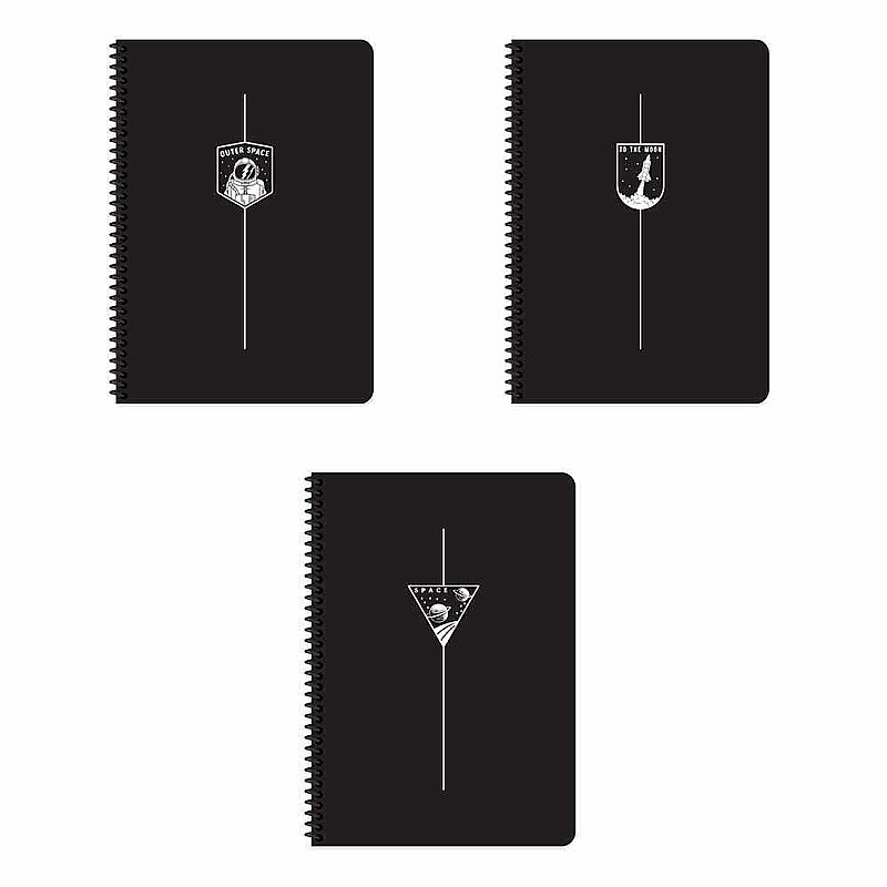 KESKİN UZAY SPİRALLİ DEFTER A4 KARELİ 80 YAPRAK (321322-99)
