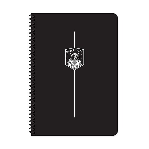 Keskin Uzay Spiralli Defter A4 Kareli 80 Yaprak (321322-99) - 1