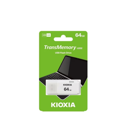Kioxia U202 64Gb Flash Bellek Beyaz 64Gb 2.0 (Lu202W064Gg4) - 2