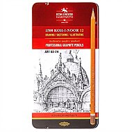 KOH-İ NOOR ART DERECELİ KURŞUN KALEM SETİ (1502-012008PL) - KOH-İ NOOR