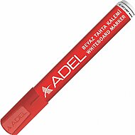 ADEL PERMANENT MARKÖR KOLİ KALEMİ YUVARLAK UÇ KIRMIZI (4201980031) - ADEL