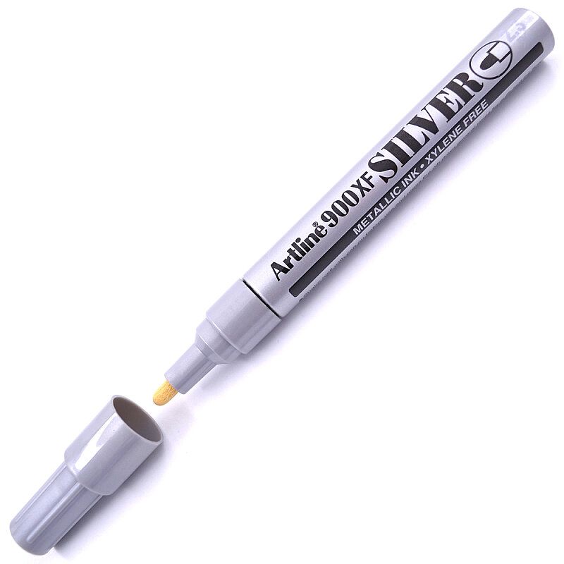 ARTLİNE EK-900XF MARKÖR KALEM 2.3mm GÜMÜŞ YALDIZ (A-EK-900XF SILVER)