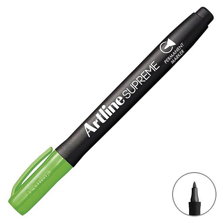 ARTLİNE EPF-700 SUPREME PERMANENT MARKÖR YUVARLAK UÇ 1mm FISTIK YEŞİLİ (A-EPF-700 Y.GREEN)