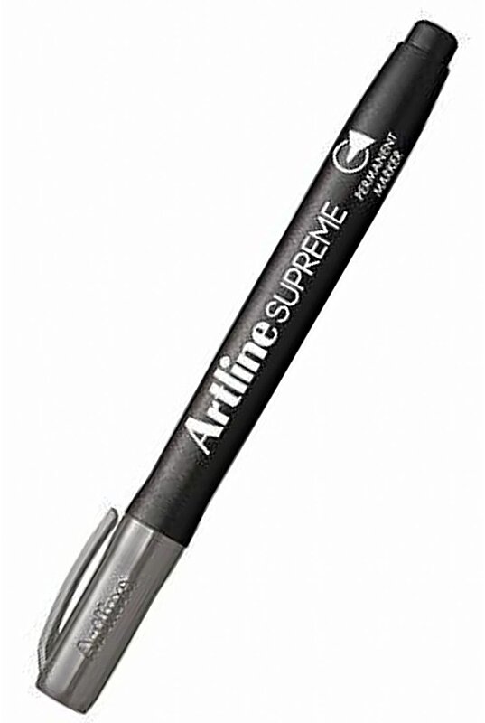 ARTLİNE EPF-700 SUPREME PERMANENT MARKÖR YUVARLAK UÇ 1mm GRİ (A-EPF-700 GREY)