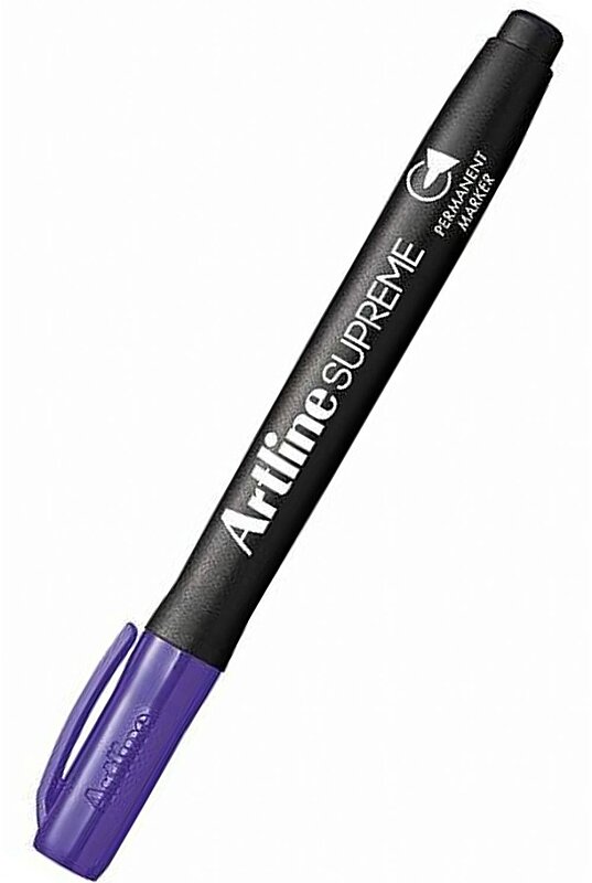 ARTLİNE EPF-700 SUPREME PERMANENT MARKÖR YUVARLAK UÇ 1mm MOR (A-EPF-700 PURPLE)