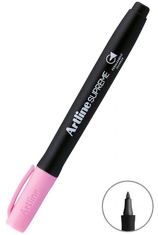 ARTLİNE EPF-700 SUPREME PERMANENT MARKÖR YUVARLAK UÇ 1mm PEMBE (A-EPF-700 PINK)