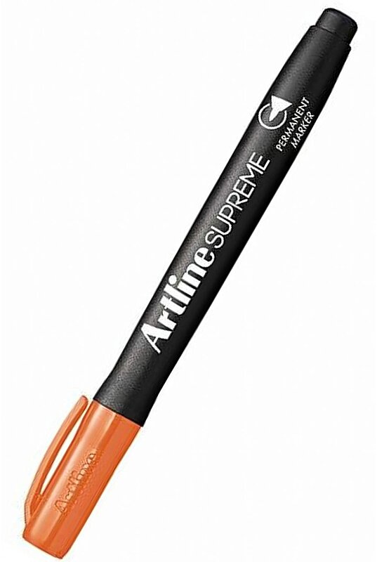 ARTLİNE EPF-700 SUPREME PERMANENT MARKÖR YUVARLAK UÇ 1mm TURUNCU (A-EPF-700 ORANGE)