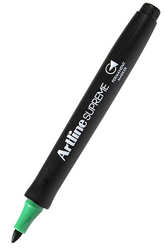 ARTLİNE EPF-700 SUPREME PERMANENT MARKÖR YUVARLAK UÇ 1mm YEŞİL (A-EPF-700 GREEN) - 2