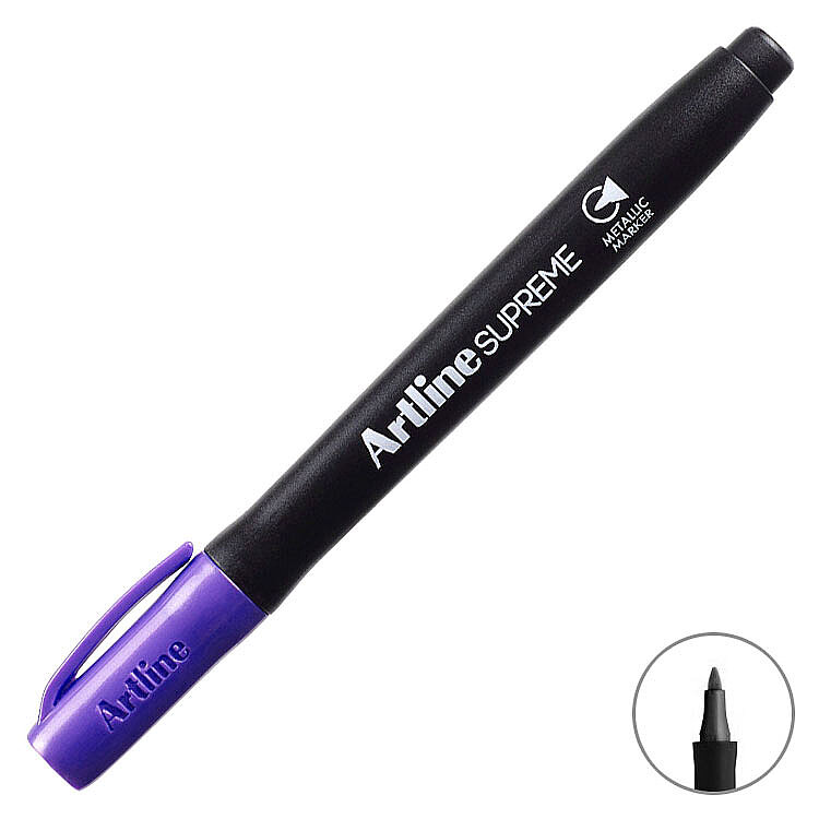 ARTLİNE EPF-790 SUPREME MARKÖR KALEM 1mm METALİK MOR (A-EPF-790 M.PURPLE)