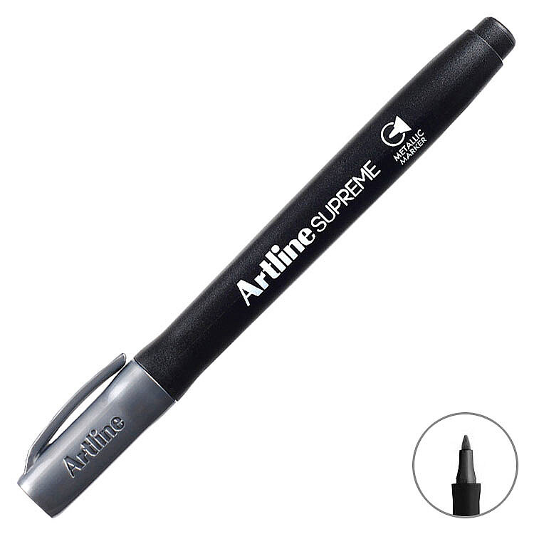 ARTLİNE EPF-790 SUPREME METALİK MARKÖR KALEM 1mm GÜMÜŞ (A-EPF-790 SILVER)