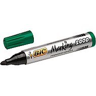 BİC 2000 PERMANENT MARKÖR KOLİ KALEMİ YUVARLAK UÇ YEŞİL - BİC