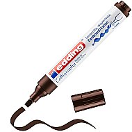 EDDİNG E-1455 KALİGRAFİ KALEMİ 5mm KOYU KAHVE - EDDİNG