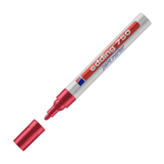 Edding 750 Hobi Sanat Kalemi Kırmızı (Tam Örtücü Markör) - EDDİNG