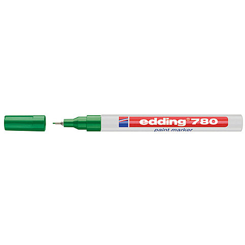 EDDİNG 780 HOBİ SANAT KALEMİ YEŞİL (TAM ÖRTÜCÜ MARKÖR) - 1