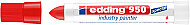 EDDİNG 950 ENDÜSTRİ MARKÖRÜ KIRMIZI - EDDİNG