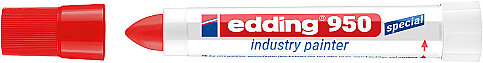 EDDİNG 950 ENDÜSTRİ MARKÖRÜ KIRMIZI - 1
