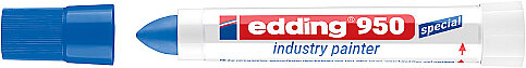 EDDİNG 950 ENDÜSTRİ MARKÖRÜ MAVİ - 1