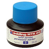 Edding Mtk 25 Permanent Markör Mürekkebi Mavi 25ml - 4