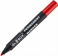 GLOBOX 6769 PERMANENT MARKÖR KOLİ KALEMİ YUVARLAK UÇ KIRMIZI - GLOBOX