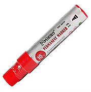 MİKRO MR-6010 JUMBO PERMANENT MARKÖR KOLİ KALEMİ KESİK UÇ 10mm KIRMIZI (6010K)