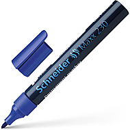 Schneider 230 Maxx Permanent Markör Yuvarlak Uç Mavi (Scm234) - 3