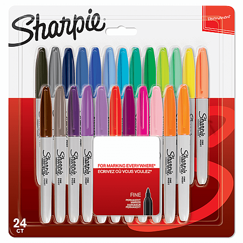 SHARPİE FİNE PERMANENT MARKÖR 12 RENK (2065404) - 1