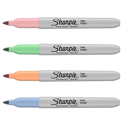 SHARPİE FİNE PERMANENT MARKÖR PASTEL 4 RENK (2065402) - 3