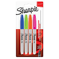 SHARPİE FİNE PERMANENT MARKÖR CANLI 4 RENK (1985859)(2065403) - SHARPİE