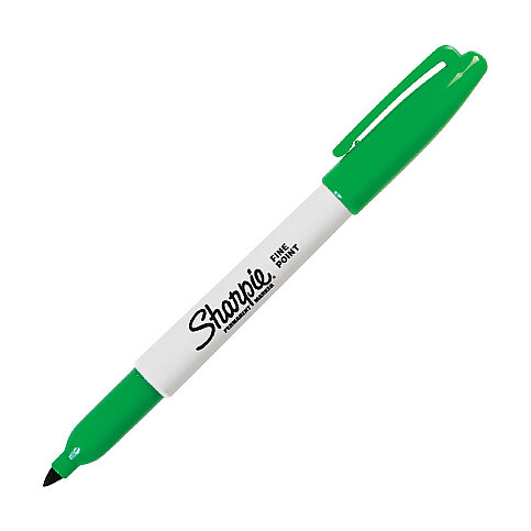 SHARPİE FİNE PERMANENT MARKÖR YEŞİL (1741834)(S0810960) - 2