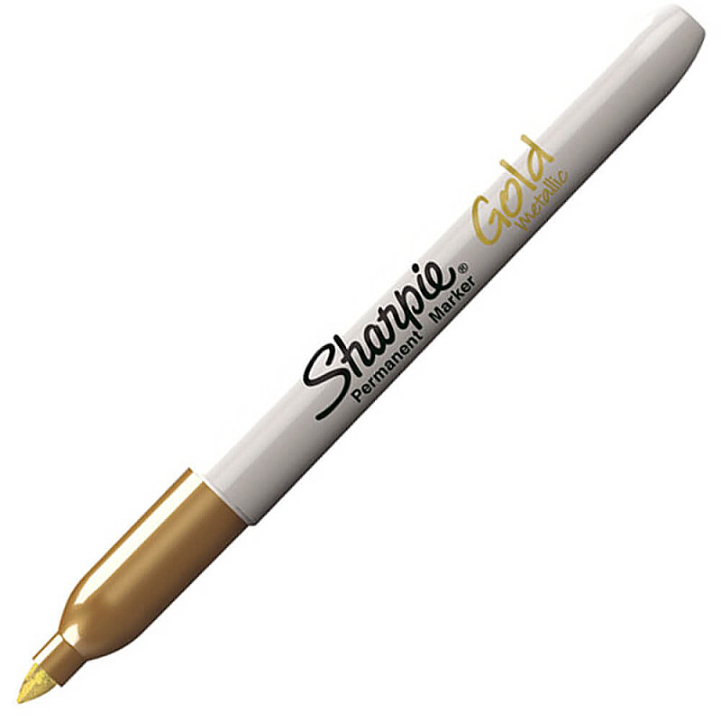 SHARPİE PERMANENT MARKÖR YUVARLAK UÇ METALİK ALTIN (1834364)(1891062)