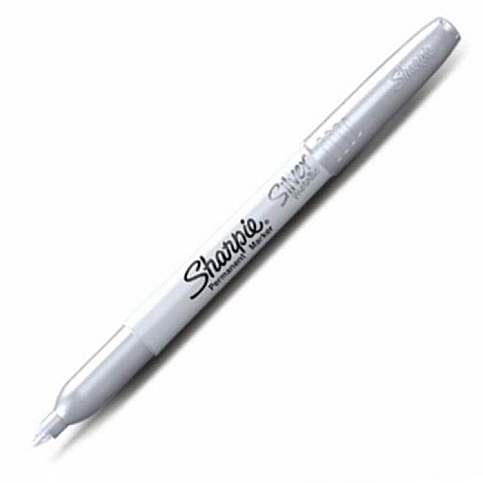 Sharpie Permanent Markör Yuvarlak Uç Metalik Gümüş (1834363)(1891063) - 2