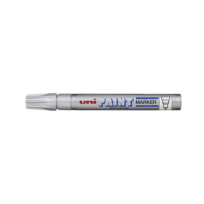 UNİ PX-20 YAĞ BAZLI PAİNT MARKÖR 2.2-2.8mm GÜMÜŞ
