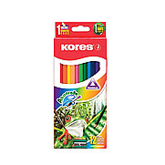 KORES 93812 AQUAREL KURU BOYA TAM BOY 12 RENK - 1