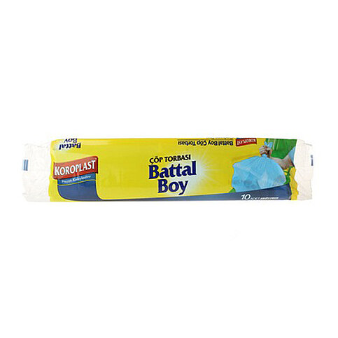 KOROPLAST GÜÇLÜ BATTAL ÇÖP TORBASI 72x95cm MAVİ - 1