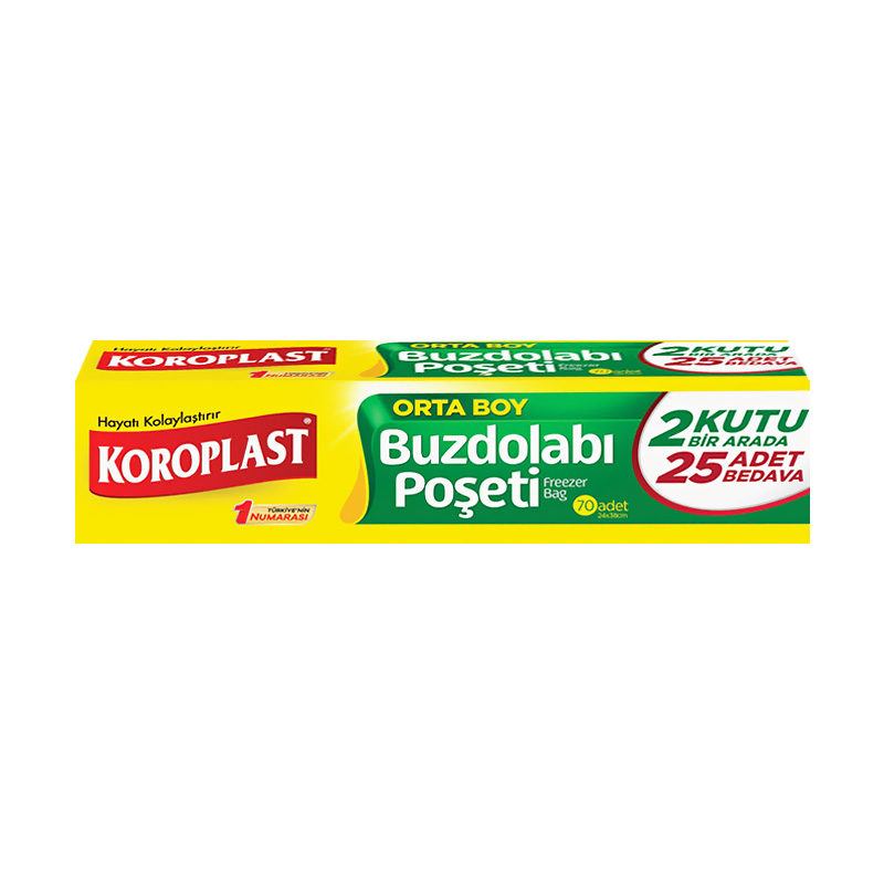 KOROPLAST ORTA BOY BUZDOLABI POŞETİ 24x38