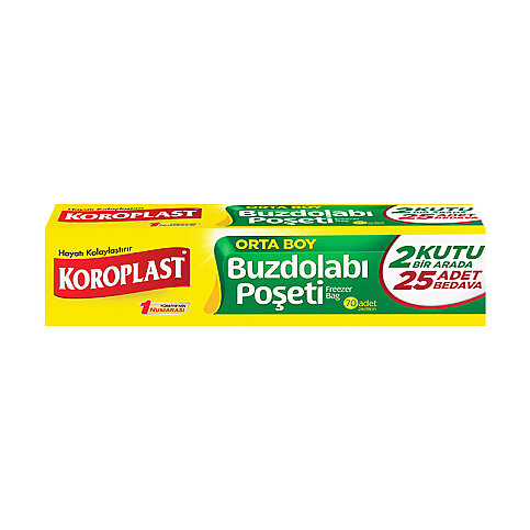 KOROPLAST ORTA BOY BUZDOLABI POŞETİ 24x38 - 1