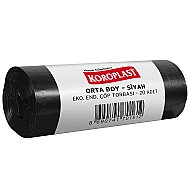 KOROPLAST EKO ENDÜSTRİYEL ORTA BOY ÇÖP TORBASI 55x60cm - KOROPLAST