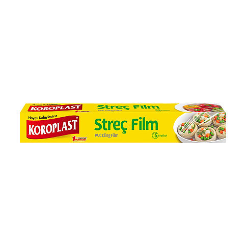KOROPLAST STRECH FİLM 30cmx15m - 1