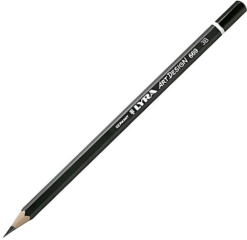 LYRA REMBRANDT DERECELİ KURŞUN KALEM 3B (L1110103) - 1