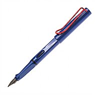 LAMY 14MK-M SAFARİ DOLMA KALEM M UÇ MAVİ (KIRMIZI KLİPS) - LAMY
